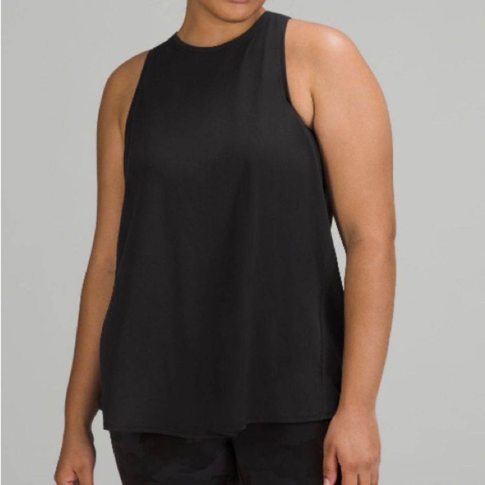 All Tied Up Tank Top in Black